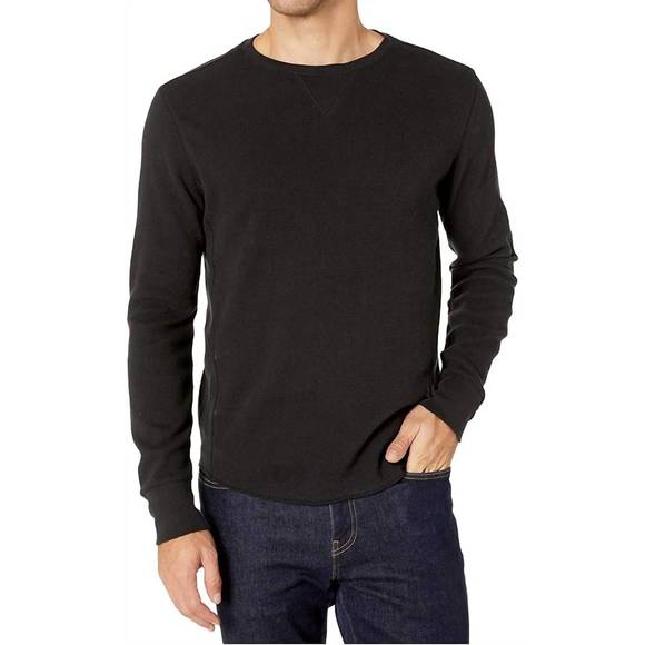 LUCKY BRAND Tops - NEW LUCKY BRAND thermal crew in black